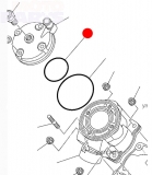 O-rings cilinda galvai YZ85 02-18, 4G0 (OEM)